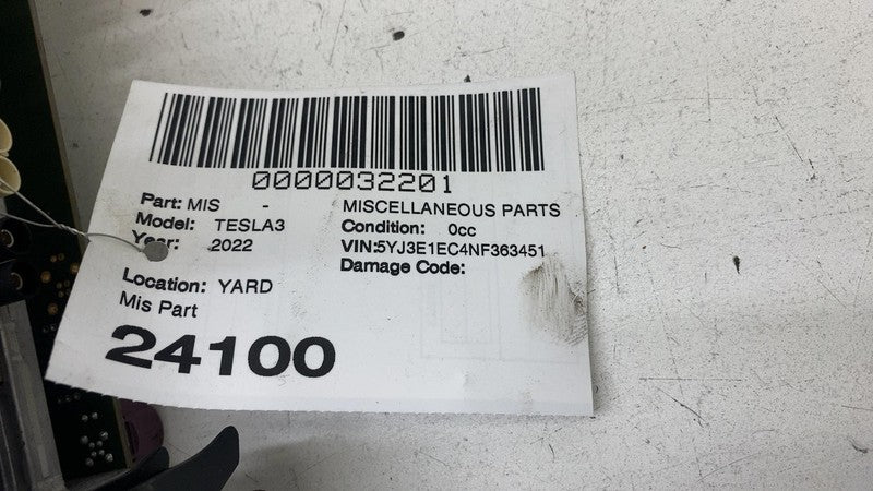 ⭕ 17-23 Model 3 MCU Media Control Unit Service Car Computer Module 168