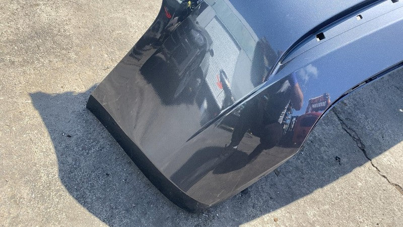 Does not apply ⭕ 2023 Tesla Model 3 M3 Rear Bumper Cover w/o Park Sensor Holes Gray - PMNG