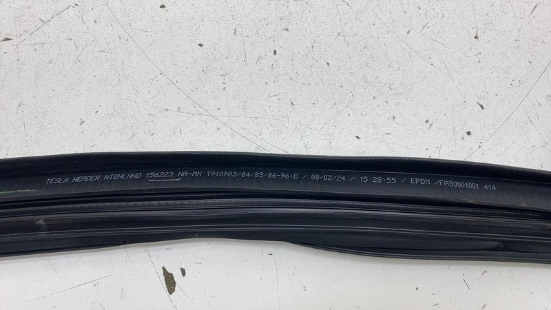 191098600D ⭕ 24-25 Model 3 Rear Right Primary Body Weatherstrip Rubber Seal RH 1910986-00-D