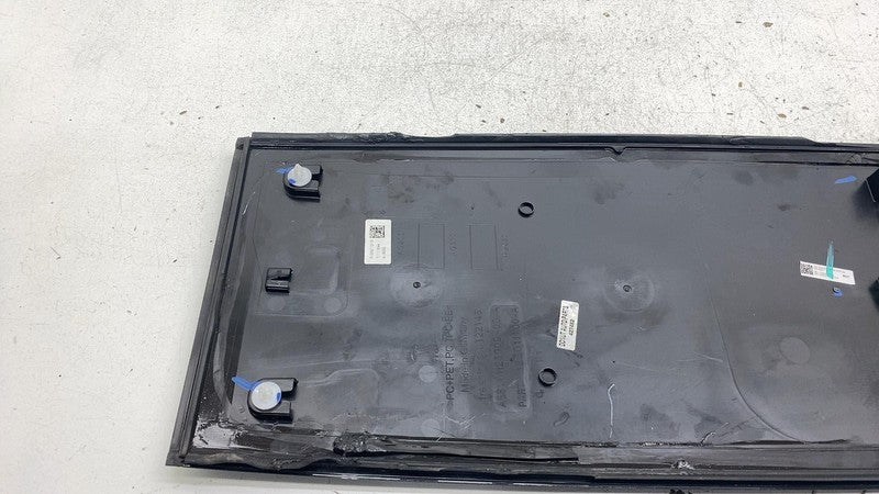 112500900A 2016-2024 Tesla Model X MX Roof Gloss Molding Center Spine Applique Trim Cover