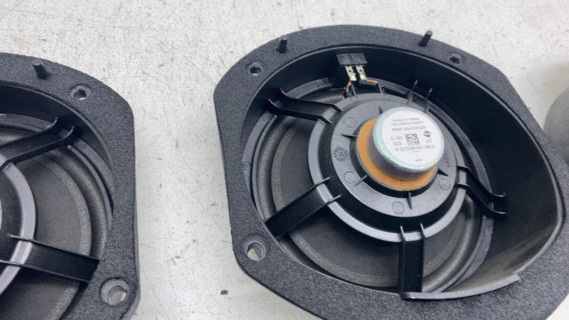 ⭕ 12-20 Model S X SET of Front & Rear Door Audio Speaker Mid Woofer 10