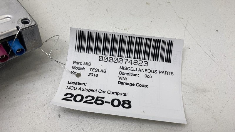 ⭕ 16-19 Model S MS Auto Pilot Driver Assist Computer Control Module 14