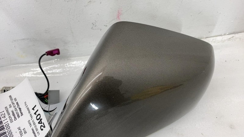 1041317-00-C ⭕ 12-15 Model S Driver Side Exterior Door Mirror Left Beige - PPTI 1041317-00-C
