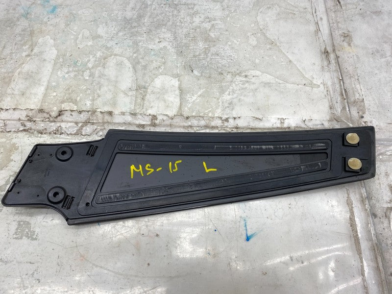 14941 ⭕ 2012-2015 Tesla Model S MS Left and Right B-Pillar Molding Applique Glass Trim