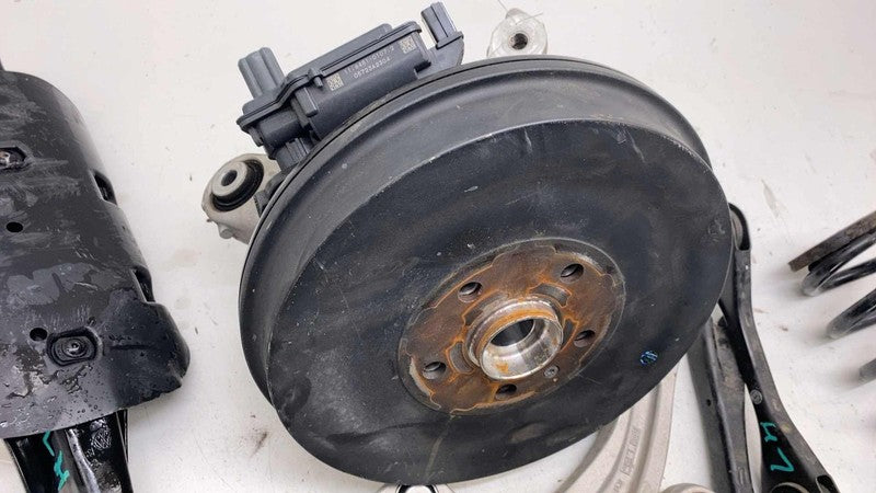 1EA505351 ⭕ 21-23 Volkswagen ID.4 Rear Left Spindle Knuckle w/ Upper & Lower Control Arm