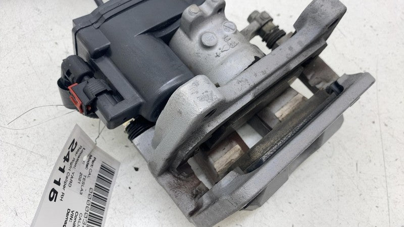 1044624-00-H ⭕ 2017-2025 Tesla Model 3 Rear Right Caliper + Brake Hose Line BASE 1044624-00-H