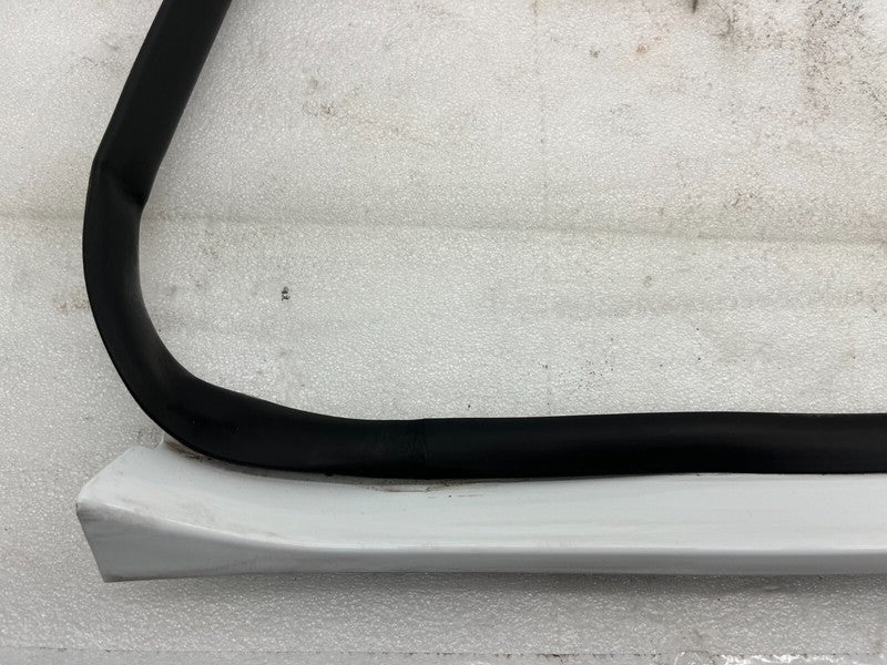 ⭕ 2012-2023 Tesla Model S Right Rocker Panel Scuff Plate Molding w/ Rubber Seal