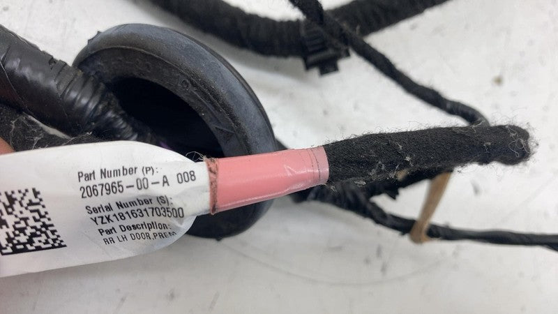 206796500A ⭕ 2017-2019 Tesla Model 3 Rear Left Door Wiring Harness Cable Wire 2067965-00-A