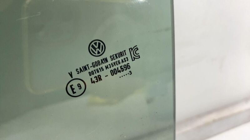 E9 43R-004596 ⭕ 2023 Volkswagen ID.4 Rear Driver Side Door Window Glass Left LH Assembly OEM