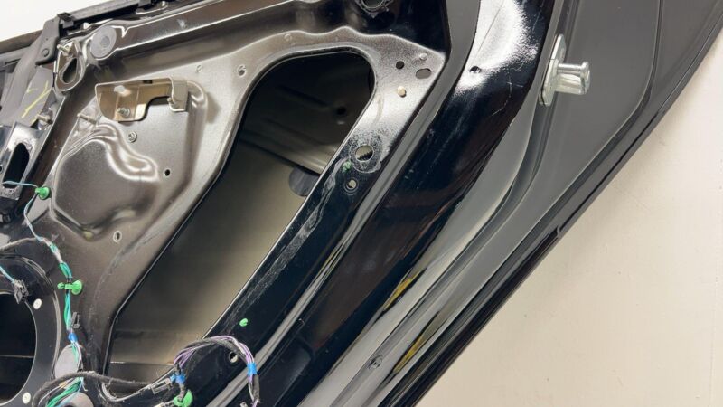 2012-2015 Tesla Model S Rear Passenger Side Door Shell Panel Right Black - PBSB