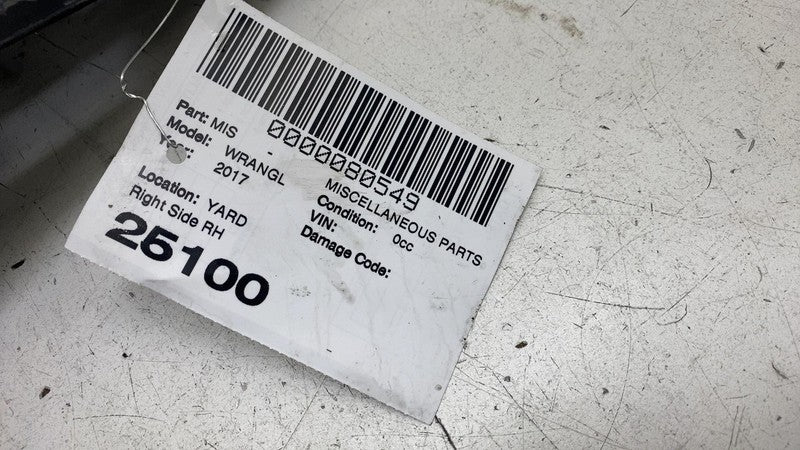 55157116A ⭕2007-2018 Jeep Wrangler Front Fender Liner Splash Guard Shield Right 55157116AI