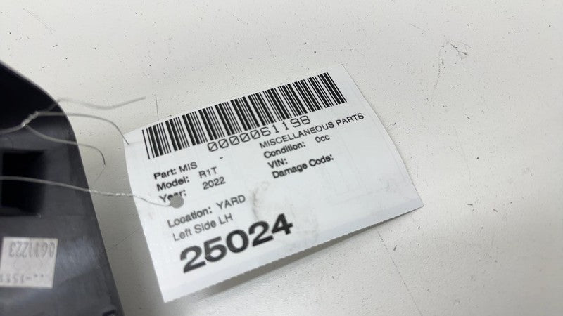 PT00001363 ⭕ 2022-2024 Rivian R1T R1S Left Lower Interior B Pillar Trim Panel LH PT00001363