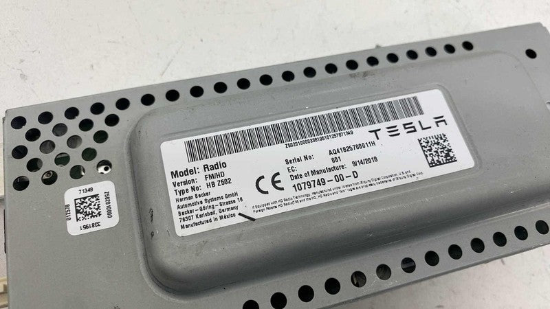 107974900D ⭕ 2017-2023 Tesla Model 3 Harman Becker Radio FM/HD Receiver Module 1079749-00-D