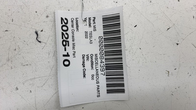 ⭕ 17-23 Model 3 M3 Center Console 2.0 Storage Sliding Bin Lid Cover 17