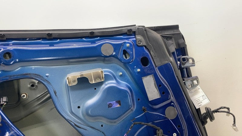 2012-2015 Tesla Model S MS Rear Driver Side Door Shell Panel Left LH Blue - PPSB