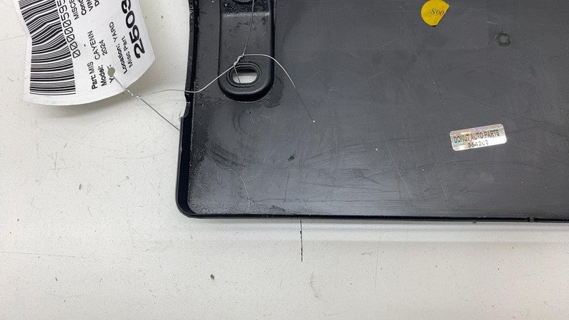 9Y0.807.287.BC ⭕ 2024 Porsche Cayenne License Plate Bracket Holder OEM 9Y0807287BC