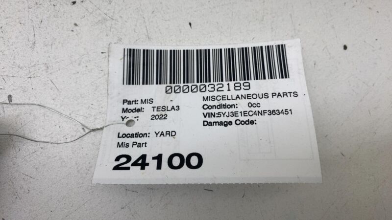 129996500A 12-23 Model 3 S X Y Pedestrian Warning Speaker External Loudspeaker 1299965-00-A