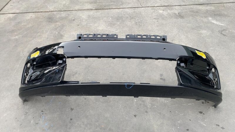 2022 2023 2024 Kia EV6 Front Bumper Cover with Sensor Holes Assembly OEM Black