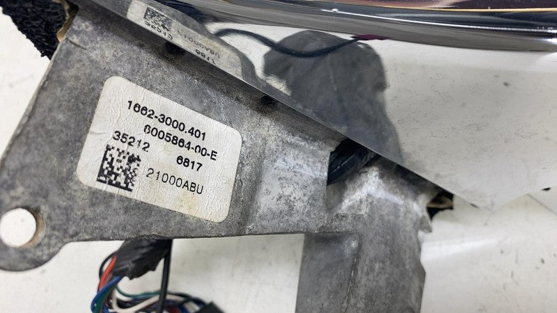 ⭕ 2012-2015 Tesla Model S Exterior Rear View Door Mirror Left White 60