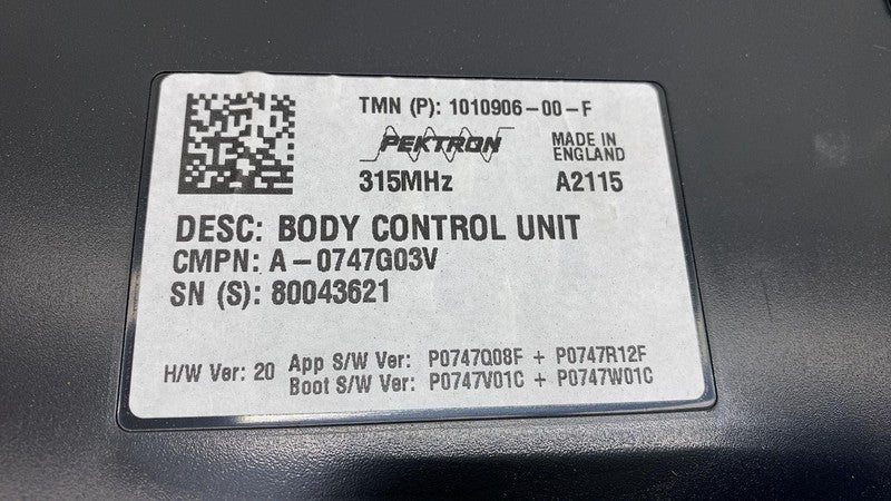 101090600F 2012-2020 Tesla Model S Body Controller Control Module 315MHZ + Smart Key Remote