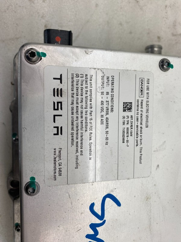 ⭕ 12-15 Tesla Model S High Voltage HV Onboard Charger Module 10KW 6009