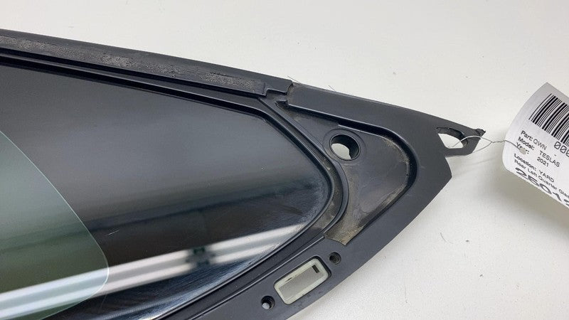 160015500A 2021-2024 Tesla Model S MS Rear Driver Side Corner Window Quarter Glass Left LH