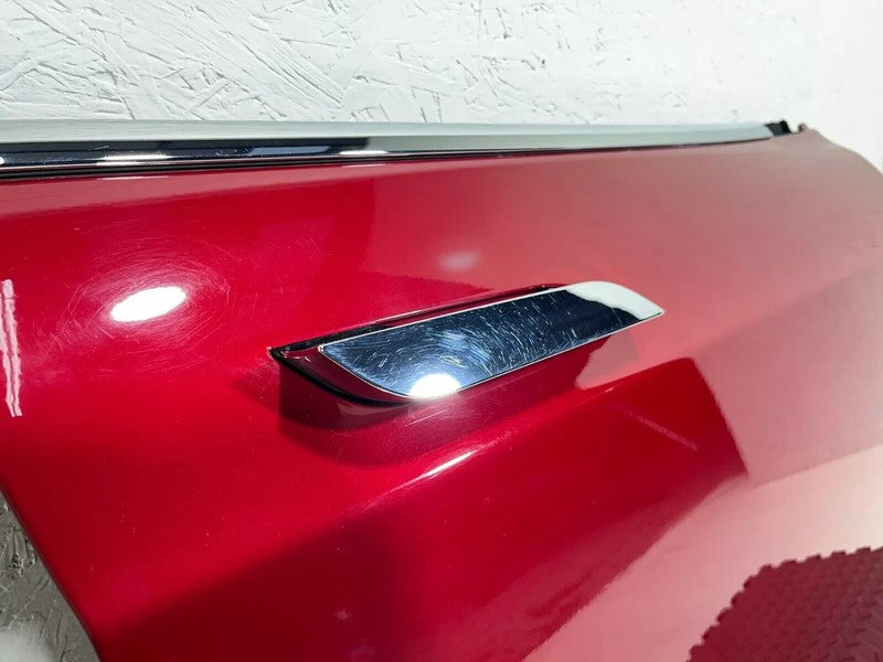 ⭕ 2016-2020 Tesla Model S MS Front Passenger Side Door Panel Right Used OEM Red