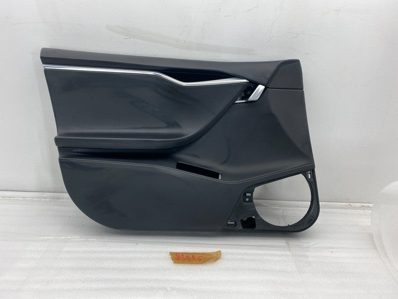600607108K ⭕12-20 Tesla Model S Front Left Interior Door Panel Trim Card Cover 6006071-08-K