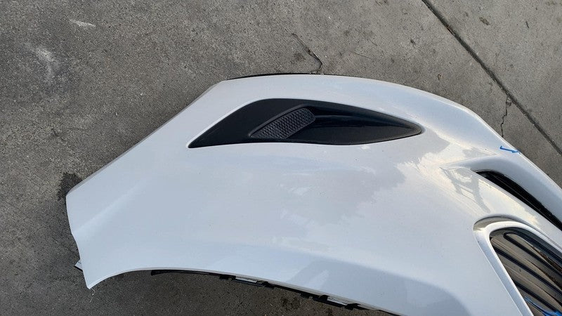 2017 Ford C-Max Front Bumper Cover Shell Panel w/ Grille & Emblem Whit