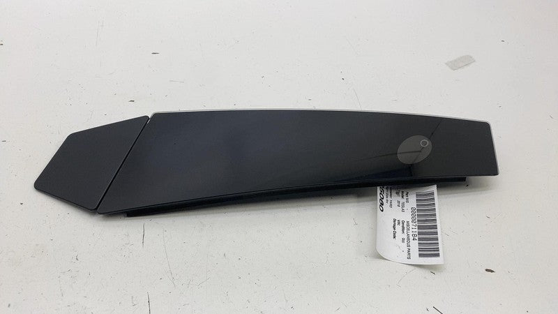 110044100B ⭕17-23 Model 3 Right B-Pillar Applique Glass Trim Molding w/ Camera 1100441-00-B