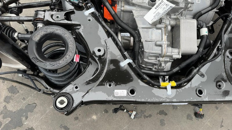 1120980 00 C ⭕ 2017-2020 Tesla Model 3 Rear Drive Unit w/ Subframe & Suspension 1120980-00-C