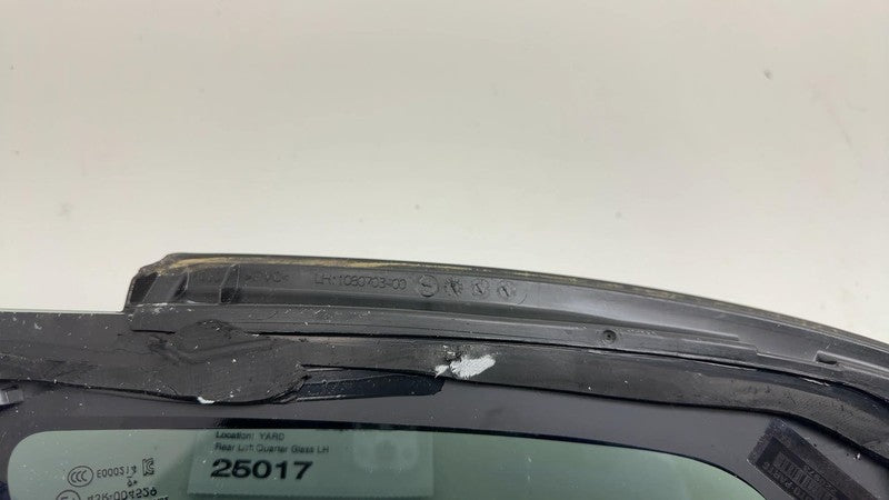 1080703-00 ⭕ 2017-2020 Tesla Model 3 Rear Left Quarter Fixed Window Glass LH OEM 1080703-00