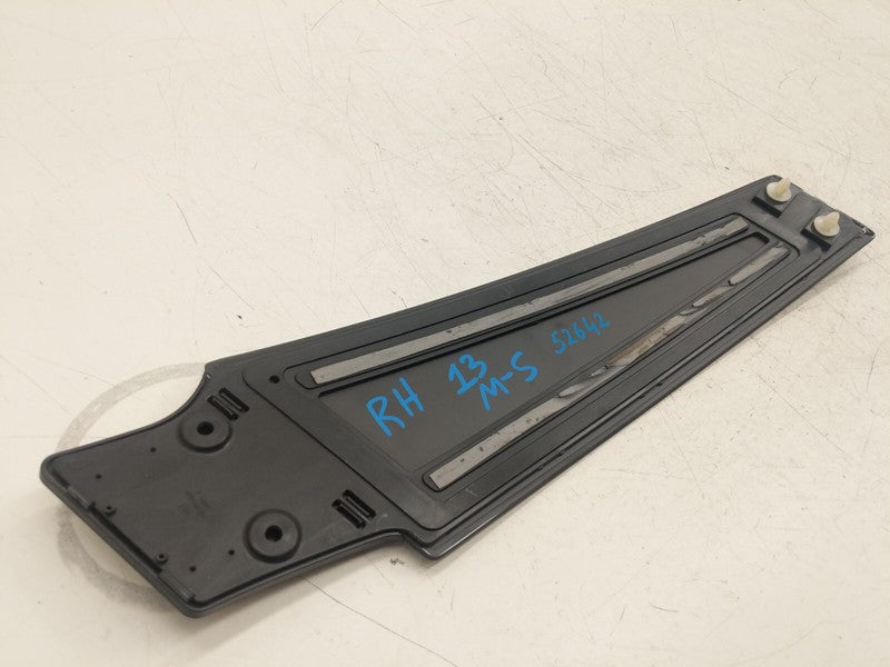 ⭕ 2012-2015 Tesla Model S Passenger Side Exterior B-Pillar Applique Gl