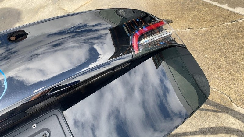 ⭕ 2017-2020 Tesla Model 3 M3 Rear Trunk Decklid Shell Panel Assembly Black PBSB