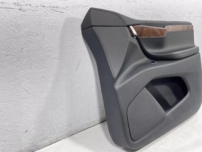 ⭕ 16-20 Model X Front Right Door Panel Trim Card Cover w/ Molding 1055