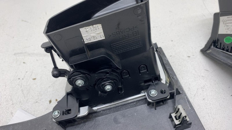 12-15 Model S SET of Dash A/C Air Vent Outlet Dashboard Trim Panel 60