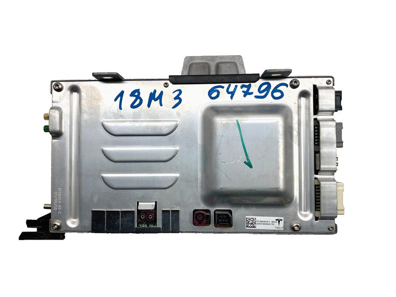 109805800H ⭕ 17-23 Model 3 Autopilot Media Control Module MCU / ADAS Computer 1098058-00-H