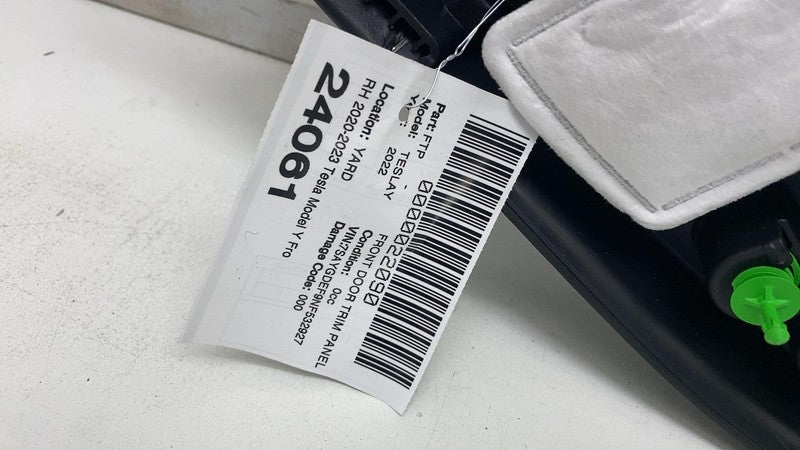 1997297-00-A ⭕20-23 Model Y Rear Passenger Side Door Panel Trim Card Cover Right 1997297-00-A