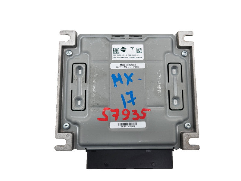 1004833 10 A ⭕ 12-20 Tesla Model S X External AMP Audio Sound System Amplifier 1004833-10-A