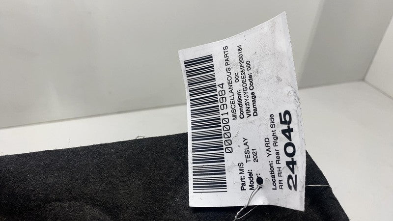 ⭕ 20-23 Model Y Rear Right Wheel Fender Liner Splash Shield Guard 1492