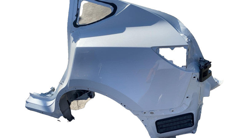 ⭕ 2020-2023 Tesla Model Y Rear Left Quarter Panel Structural Cutout White PPSW
