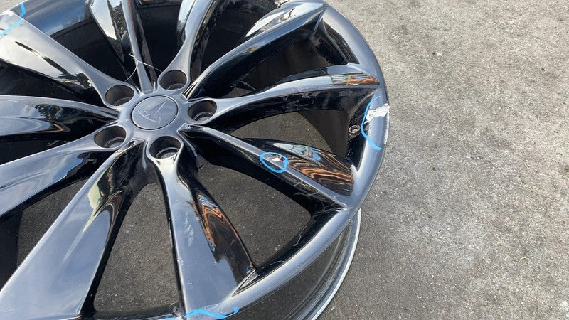 2012 2013 2014 2015 Tesla Model S PAIR of 21" Alloy Wheel Rim 21x8.5J