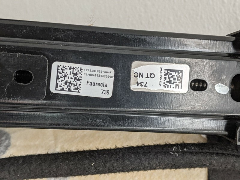 1121234 99 B ⭕ 2017-2022 Tesla Model 3 Front Left Seat Lower Cushion w/ Rail Track Section LH