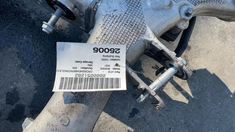 6861459-01 ⭕ 2018-2022 BMW 530e xDrive G30 Rear Suspension Subframe w/ Stabilizer Sway Bar