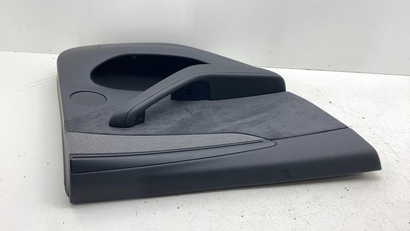 ⭕ 25-26 Tesla Model Y Rear Driver Side Door Panel Trim Card Cover Blac