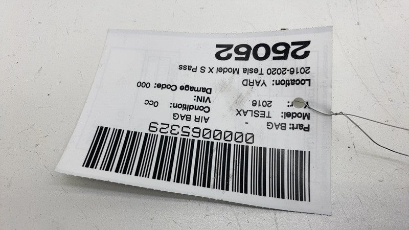 100525900G ⭕16-20 Model S X Left or Right Knee Airbag LH & RH Fits either side 1005259-00-G