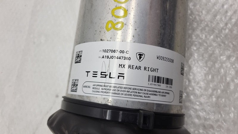 1027067 00 C ⭕ 19-20 Model X Rear Right Suspension Air Spring Module (Adaptive) 1027067-00-C