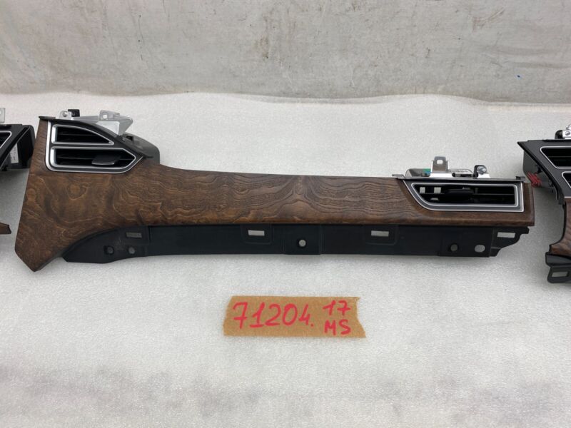 109687900A ⭕2012-2020 Tesla Model S MS SET of Dash A/C Air Vent Outlet Dashboard Trim Panel