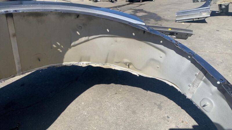⭕ 2020-2023 Tesla Model Y Rear Right Quarter Panel Structural Cutout Gray PMNG