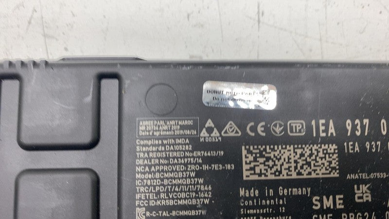 ⭕ 23 Volkswagen ID.4 Q4 E-Tron Sportback Body Control Module Assembly